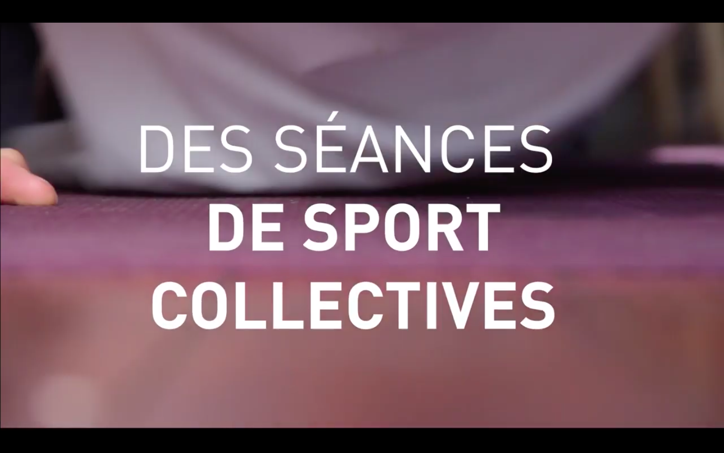 Capture d'écran du teaser HPMetz pour le sport