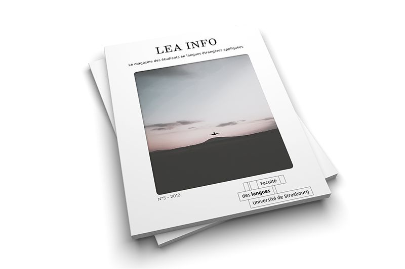 Mockup du magazine LEA